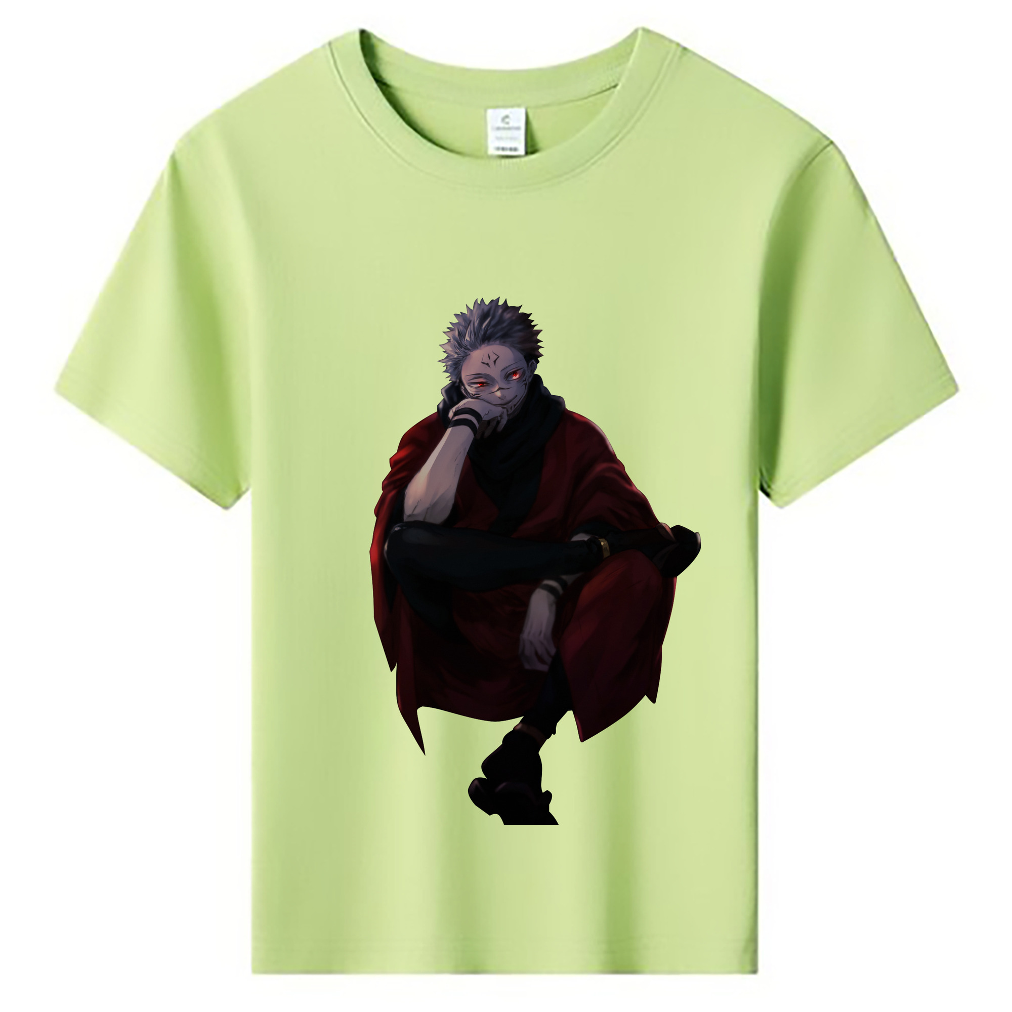 （画像用） 呪術廻戦 Jujutsu Kaisen 綿100％キッズTシャツ（フロントプリント）